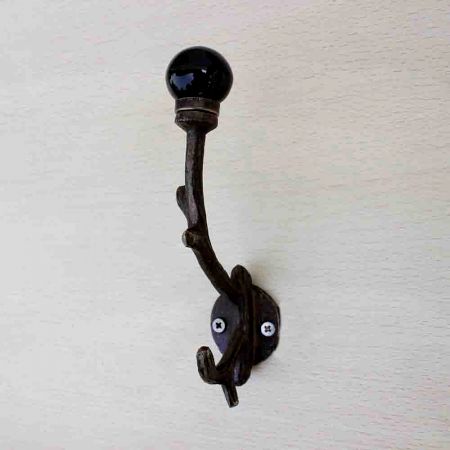 Solid Black Tree Hooks-EHG-33